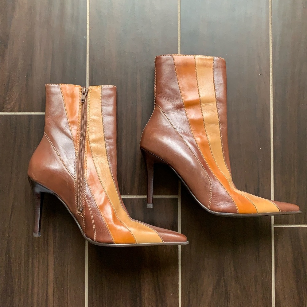 Bronx Helena leather boots 6 1/2 - Picture 2 of 7